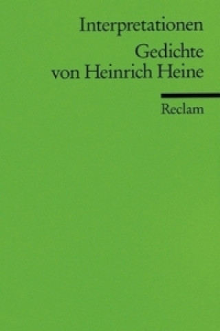 Kniha Gedichte von Heinrich Heine Bernd Kortländer