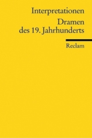 Kniha Dramen des 19. Jahrhunderts 