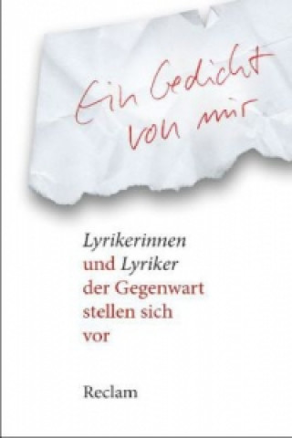 Kniha Ein Gedicht von mir Dirk von Petersdorff