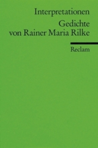 Kniha Gedichte von Rainer Maria Rilke Wolfram Groddeck