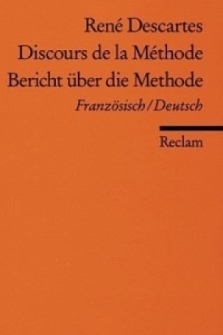 Carte Bericht über die Methode. Discours de la Methode René Descartes