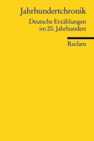 Kniha Jahrhundertchronik Walter Hinck