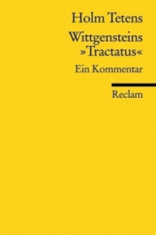 Książka Wittgensteins "Tractatus" Holm Tetens