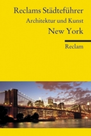 Książka Reclams Städteführer New York Peter Kränzle