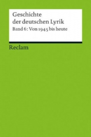 Könyv Von 1945 bis heute. Bd.6. Bd.6 Hermann Korte