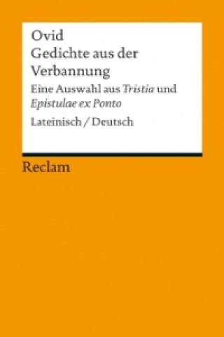 Kniha Gedichte aus der Verbannung Ovid