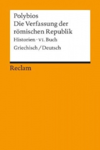 Kniha Die Verfassung der römischen Republik olybios