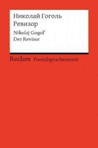 Könyv Revizor Nikolai Wassiljewitsch Gogol