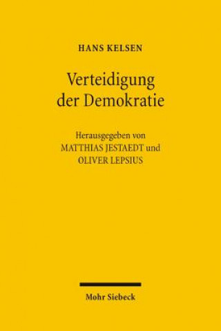 Könyv Verteidigung der Demokratie Hans Kelsen
