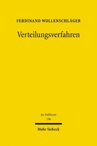 Könyv Verteilungsverfahren Ferdinand Wollenschläger