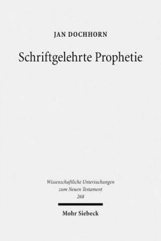 Kniha Schriftgelehrte Prophetie Jan Dochhorn