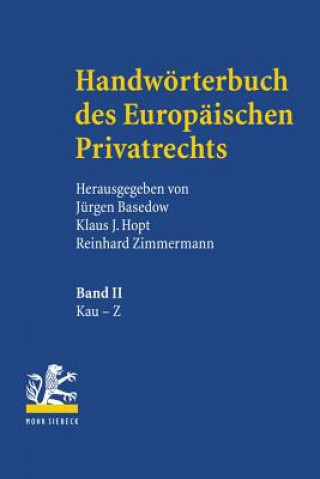 Buch Handwoerterbuch des Europaischen Privatrechts Jürgen Basedow