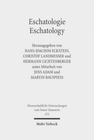 Kniha Eschatologie - Eschatology Hans-Joachim Eckstein