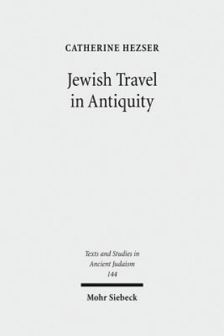 Carte Jewish Travel in Antiquity Catherine Hezser