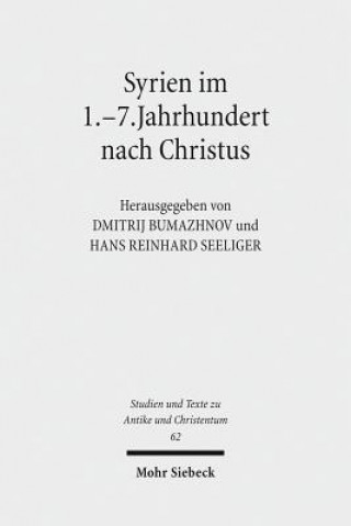 Knjiga Syrien im 1.-7. Jahrhundert nach Christus Dmitrij Bumazhnov