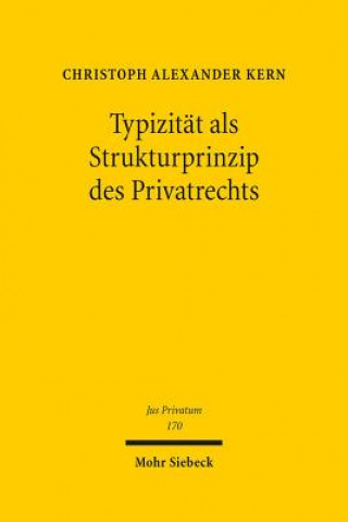 Kniha Typizitat als Strukturprinzip des Privatrechts Christoph A. Kern