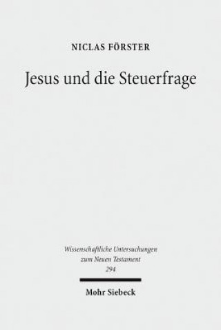 Könyv Jesus und die Steuerfrage Niclas Förster