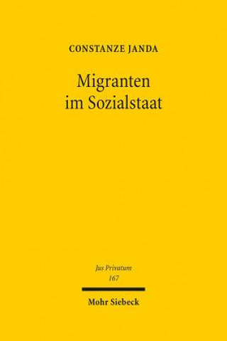 Kniha Migranten im Sozialstaat Constanze Janda