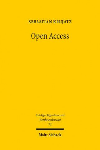 Knjiga Open Access Sebastian Krujatz