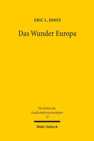 Książka Das Wunder Europa Eric L. Jones