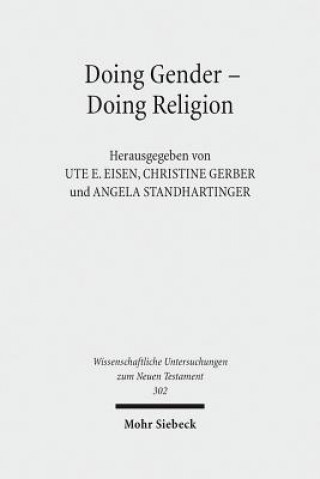 Livre Doing Gender - Doing Religion Ute E. Eisen