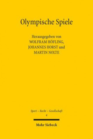 Livre Olympische Spiele Wolfram Höfling