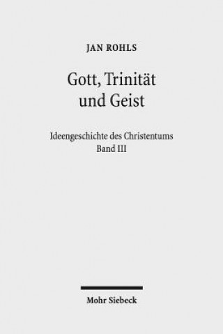 Kniha Gott, Trinitat und Geist Jan Rohls