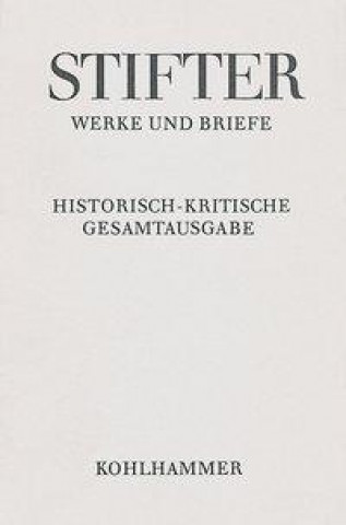 Książka Der Nachsommer. Tl.2 Adalbert Stifter