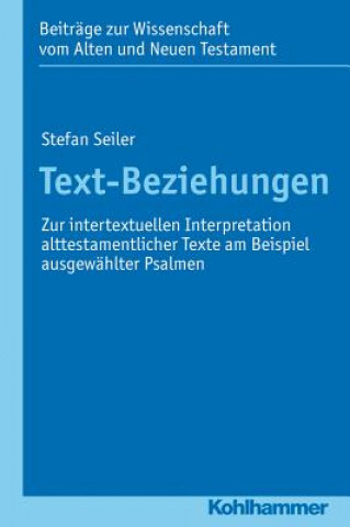 Kniha Text-Beziehungen Stefan Seiler