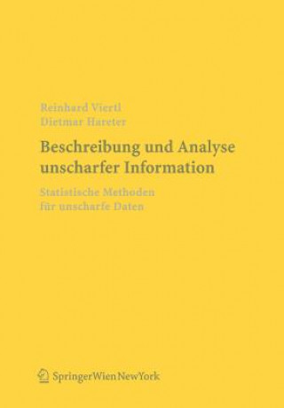 Książka Beschreibung Und Analyse Unscharfer Information Reinhard K. W. Viertl