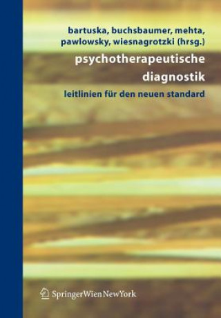 Knjiga Psychotherapeutische Diagnostik Heinrich Bartuska