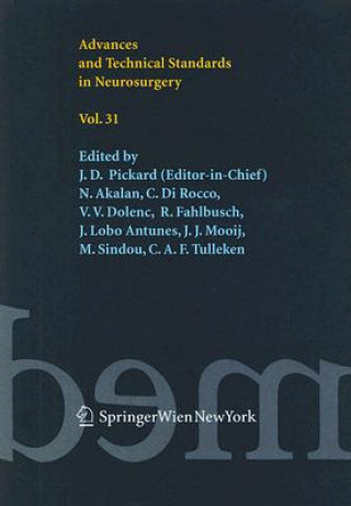 Kniha Advances and Technical Standards in Neurosurgery, Vol. 31 