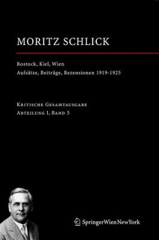 Kniha Rostock, Kiel, Wien Moritz Schlick