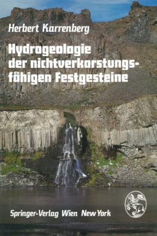 Kniha Hydrogeologie der Nicht-Verkarstungsfahigen Festgestine Herbert Karrenberg