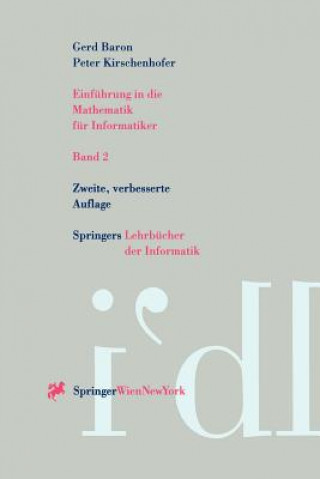 Książka Einfuhrung in Die Mathematik Fur Informatiker Gerd Baron