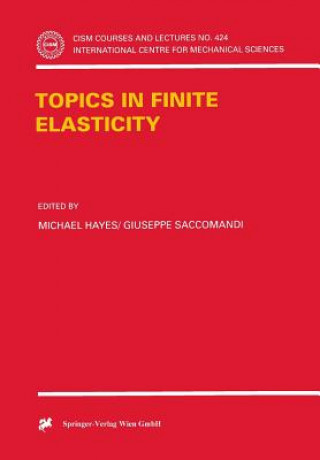 Kniha Topics in Finite Elasticity Michael Hayes