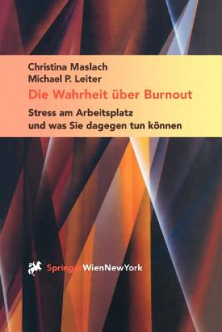 Kniha Die Wahrheit Uber Burnout Christina Maslach