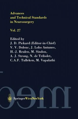 Kniha Advances and Technical Standards in Neurosurgery V. V. Dolenc