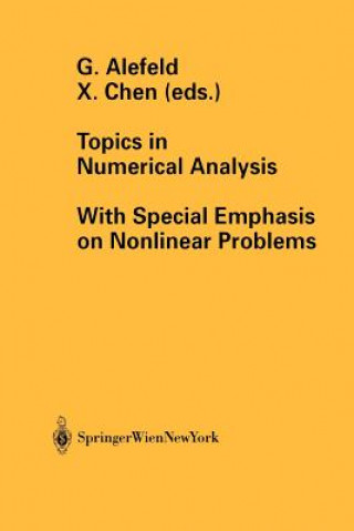 Kniha Topics in Numerical Analysis G. Alefeld