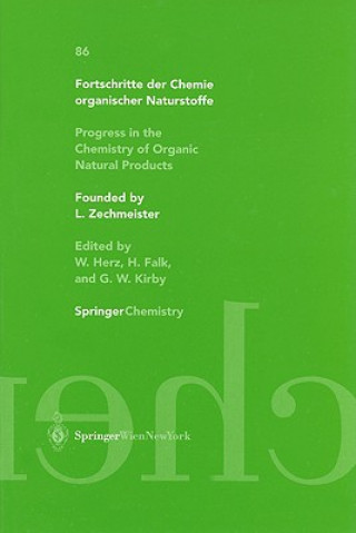 Kniha Fortschritte der Chemie organischer Naturstoffe / Progress in the Chemistry of Organic Natural Products 86 Albert Gossauer