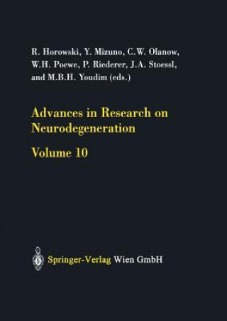 Kniha Advances in Research on Neurodegeneration R. Horowski