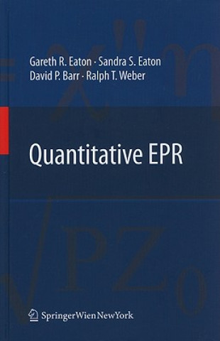 Kniha Quantitative EPR Gareth R. Eaton