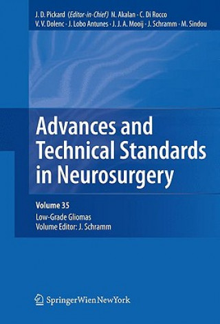 Kniha Advances and Technical Standards in Neurosurgery, Vol. 35 J. D. Pickard