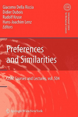 Kniha Preferences and Similarities Giacomo Riccia