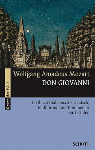 Kniha Don Giovanni Wolfgang Amadeus Mozart