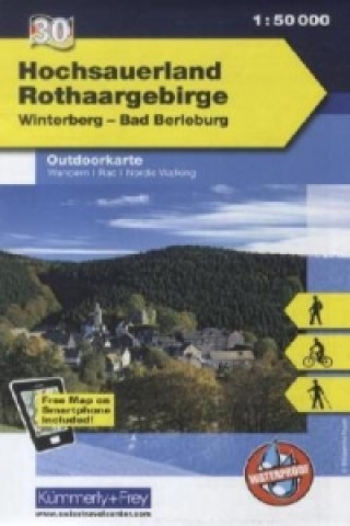 Tlačovina Hochsauerland, Rothaargebirge 