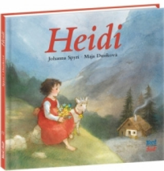 Kniha Heidi, italienische Ausgabe Johanna Spyri