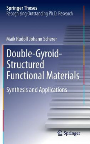 Kniha Double-Gyroid-Structured Functional Materials Maik Rudolf Johann Scherer
