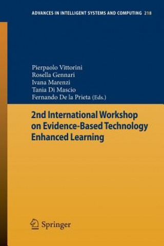 Könyv 2nd International Workshop on Evidence-based Technology Enhanced Learning Pierpaolo Vitorini