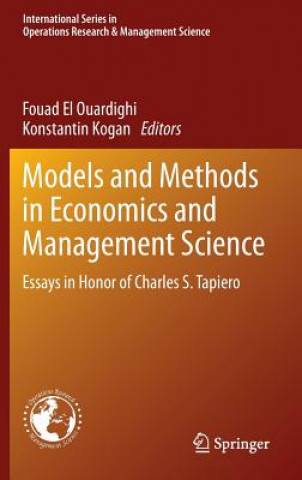 Kniha Models and Methods in Economics and Management Science Fouad El Ouardighi